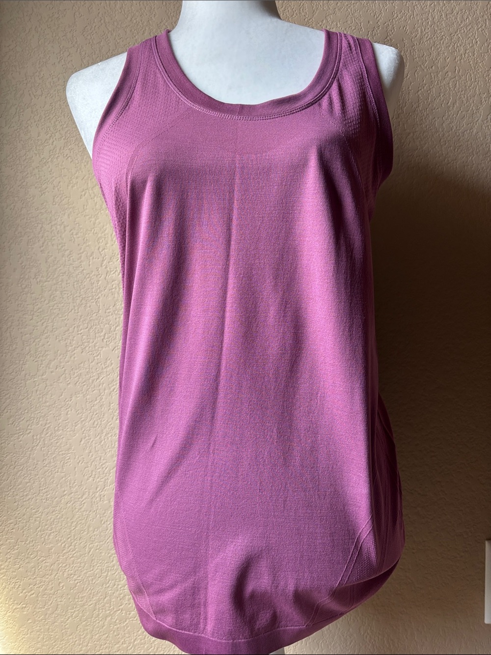 GAIAM Mauve Athletic Racer Back Tank